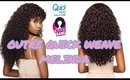 OUTRE SYNTHETIC HAIR FULL CAP QUICK WEAVE COMPLETE CAP CURLY BANG MELINDA