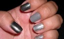Tutorial - Obmre Nails Using Silver, Gray & Pewters