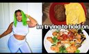 WHAT I EAT IN A DAY | Struggling to Eat Healthy Before Vacation