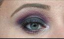 BLACK & PURPLE SMOKEY EYE TUTORIAL