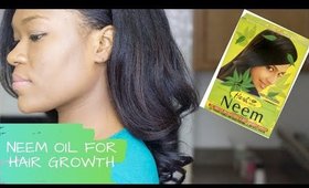 Neem Oil for Natural Hair Growth