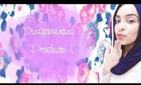 Disappointing Products  (Featuring Egyptian Beauty Products) - منتجات لم تعجبني