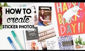 Silhouette Tutorial | Photo Stickers