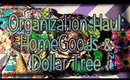 Organization Haul from HomeGoods & Dollar Tree!