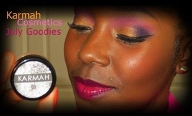 July Karmah Cosmetics Goodies