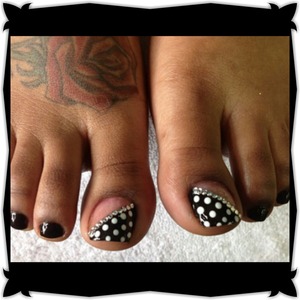 Polka Dots and Bling!