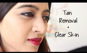 Hindi -  How to Remove Tan from Face & Body + Clear Skin | SuperWowStyle Prachi