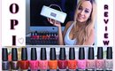 OPI California Dreaming Collection - 12 Shades & Swatches | Kym Yvonne