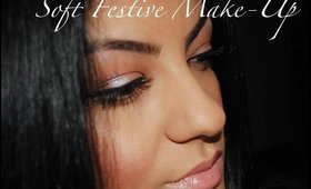 Soft Festive Make-up #2 | Touch of sparkle
