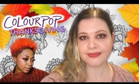 TUTORIAL: Thanksgiving Inspired Makeup Look with Shelly Ślączka and ColourPop (3 Part Series)