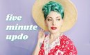How to Style a Faux Poodle | Easy Vintage Hair Part 2