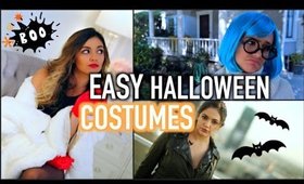 5 Adorable Quick + Easy DIY Halloween Costumes!!