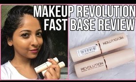 MAKEUP REVOLUTION FAST BASE FOUNDATION REVIEW | Stacey Castanha