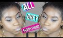 All Grey Everything Makeup Tutorial 2015