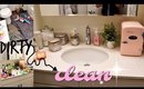 SPEED CLEANING My Bathroom! | #CLEANWITHME