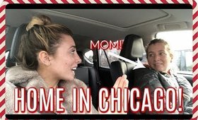 HOME IN CHICAGO! LET THE CRAZY BEGIN! | VLOGMAS 4 | Lauren Elizabeth