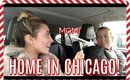 HOME IN CHICAGO! LET THE CRAZY BEGIN! | VLOGMAS 4 | Lauren Elizabeth