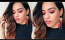 Wearable Red Eye Shadow Makeup Tutorial using Anastasia Modern Renaissance Palette