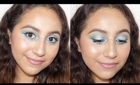 Halo Turquoise Eye | Makeup Tutorial