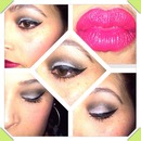 1at edition 120 color Bh cosmetics  palette & stila winged eyeliner with strumpet occ lip tar