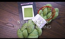 November KnitCrate Unboxing | Megan Brightwood