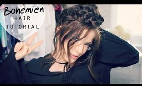 Bohemian Hair Style Tutorial