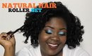 ROLLER SET on NATURAL HAIR | Back to the Basics | TheMindCatcher