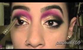 Edgy Frosted Pink Tutorial