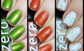 Nine Zero Halloween Trio Live Swatch + Review!!