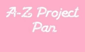 A-Z Project Pan 2019 | Introduction