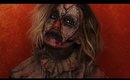 Patches The Scareclown Easy Halloween Makeup | Courtney Little Halloween