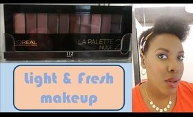 Light & Fresh Makeup Tutorial