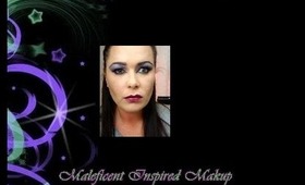 Maleficent Inspired Makeup Look