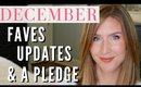 December Favorites 2018 + a Fail, a Promise, an Unboxing & More!