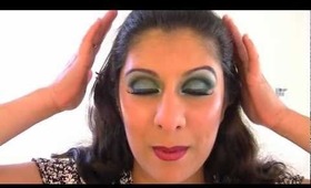 Green Eyeshadow tutorial