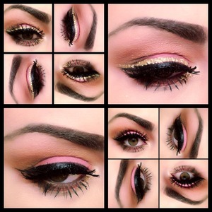 One smoky look with two liner ideas.  Follow me on instagram @makeupmonsterkiki