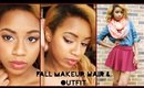 Falling into Autumn: Makeup | Hair | Outfit
