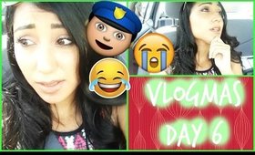 I got pulled over?! | Vlogmas Day 6