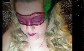 Christmas/New year Inspired Masquerade*Mascara Navideña