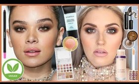 VEGAN Makeup Tutorial 🐰💕 Hailee Steinfeld Grammys Inspired