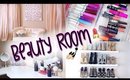 BEAUTY ROOM TOUR + MAKEUP COLLECTION