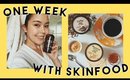 ONE WEEK WITH SKINFOOD + GIVEAWAY 🍯 | MissElectraheart