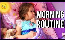 A 4 Year Old's MORNING ROUTINE!