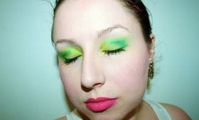 Tutorial: Green & Pink Summer Runway