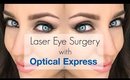 Laser Eye Surgery at Optical Express ad