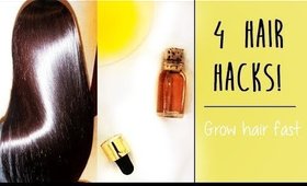 Add this to Hair Oil...to GROW HAIR Faster _  || _ 4 Hair Oil Hacks! _ SuperWowStyle Prachi