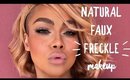 GLOWY NATURA FAUX FRECKLE SUMMER MAKEUP | SONJDRADELUXE