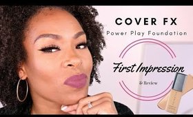 CoverFX Power Play Foundation - Review & First Impression