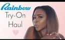 $50 Rainbow Try On Haul | Kissyface454