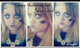 Creepy Shattered Doll Makeup Tutorial